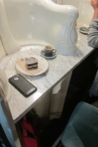 Attendant Fitzrovia coffee and brownie